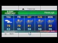 YouTube - Wii Forecast Channel (6/26/13) Night Before Wii Channel Shutdown