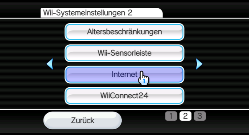 Datei:Wii Interneteinstellungen öffnen.png