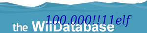 Die WiiDatabase wurde bis 29. März 2013 insgesamt 100.000 Mal aufgerufen