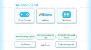 Wii-Shop-Kanal Hauptansicht ohne Punktemenü.png